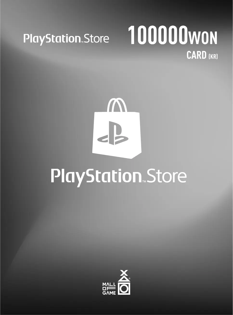 PlayStation™Store 100,000WON Gift Cards (KR)